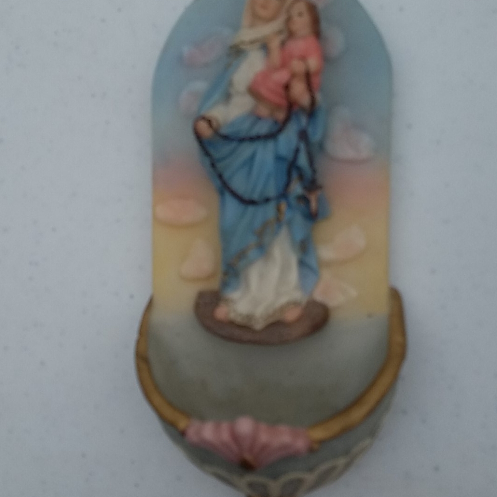 Hanging Virgin Mary